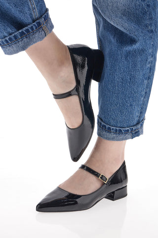 Ballerine Mary Jane Nere Pittarello Couture 903