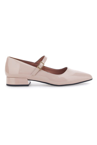 Nudefarbene spitze Ballerinas Pittarello Couture 903
