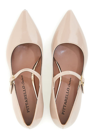 Ballerine a Punta Nude Pittarello Couture 903