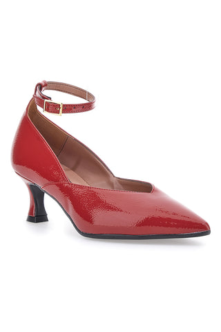 Pumps mit Riemchen Rot Pittarello Couture 904