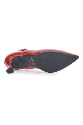 Pumps mit Riemchen Rot Pittarello Couture 904