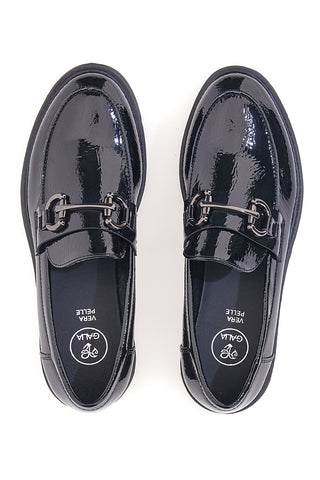 Schwarze Lack-Slipper Galia 3202124