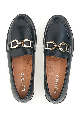 Mocassini Neri Mio Tempo 387