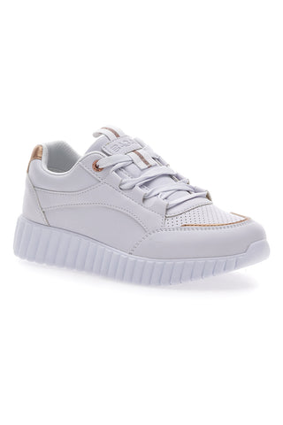 Bugatti 4509 Weiße Damen-Sneaker