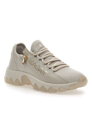 Beigefarbene, klobige Bugatti 4561-Sneaker