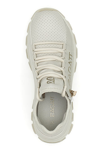 Beigefarbene, klobige Bugatti 4561-Sneaker