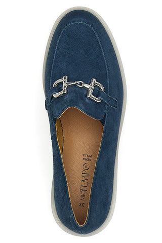 Blauer Mokassin Mio Tempo 21216