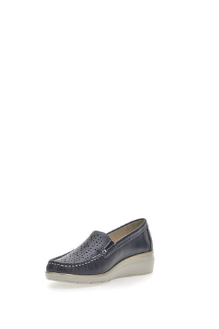 Blaue Mio Tempo Mokassins 21178