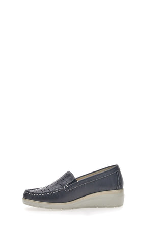 Blaue Mio Tempo Mokassins 21178