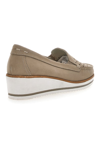 Beige Mio Tempo Mokassins 12862