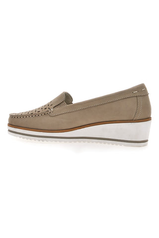 Mocassini Beige Mio Tempo 12862