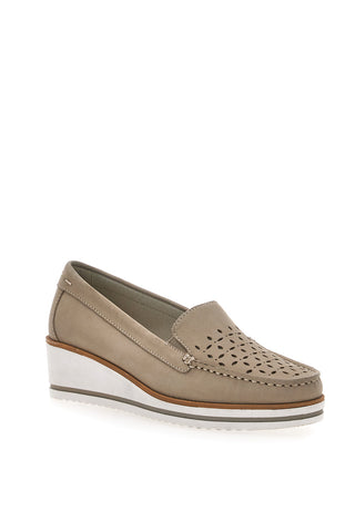 Beige Mio Tempo Mokassins 12862