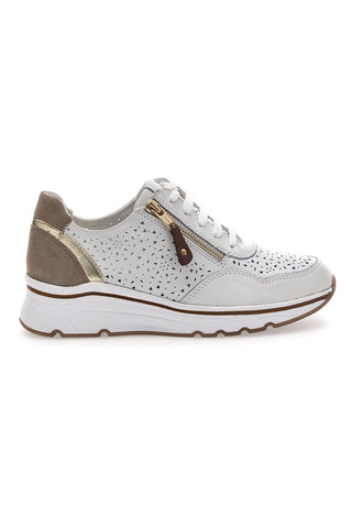 Sneakers Platform Bianche Mio tempo 21464