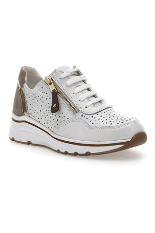 Sneakers Platform Bianche Mio tempo 21464