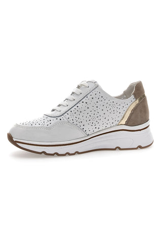 Sneakers Platform Bianche Mio tempo 21464