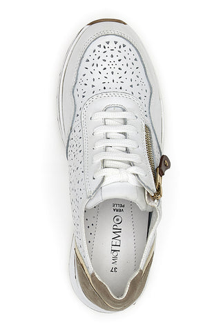 Sneakers Platform Bianche Mio tempo 21464