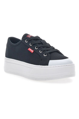 Levi's VTAM0031T schwarze Canvas-Sneaker