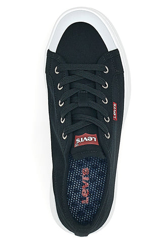 Levi's VTAM0031T schwarze Canvas-Sneaker