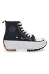 Everlast 02 Hohe Sneakers aus Stoff in Schwarz und Weiß mit Plateau