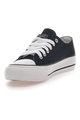 Everlast 2137 schwarze Canvas-Sneaker für Damen