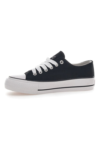 Everlast 2137 schwarze Canvas-Sneaker für Damen