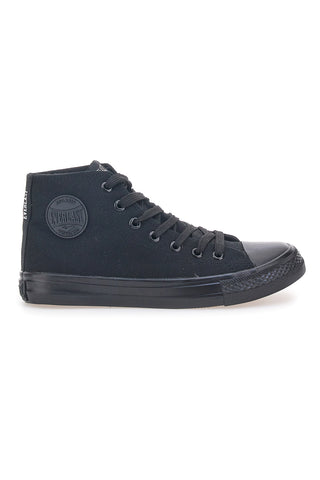 Everlast 238 hohe Sneakers aus schwarzem Canvas