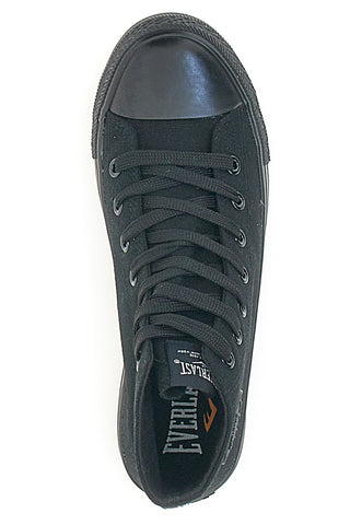 Everlast 238 hohe Sneakers aus schwarzem Canvas