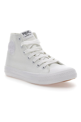 Everlast 238 hohe Sneakers aus weißem Canvas