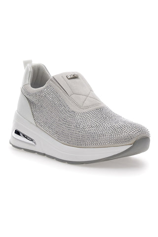 Graue Plateau-Sneaker in Blau, 369 Zoll