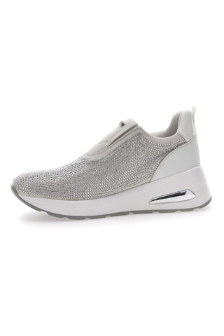 Graue Plateau-Sneaker in Blau, 369 Zoll