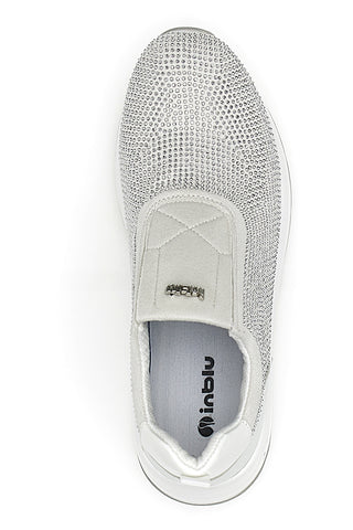 Graue Plateau-Sneaker in Blau, 369 Zoll