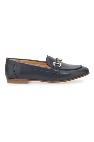 Mocassino nero con Morsetto Mariella Burani 50450