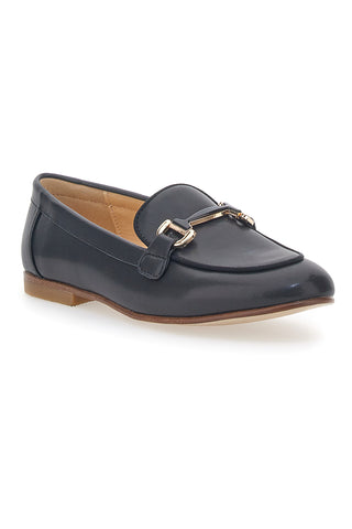 Mocassino nero con Morsetto Mariella Burani 50450