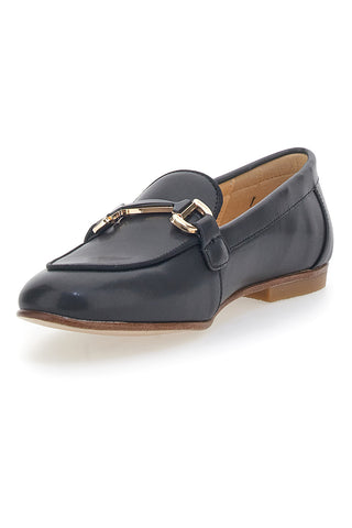 Schwarzer Mokassin mit Horsebit Mariella Burani 50450