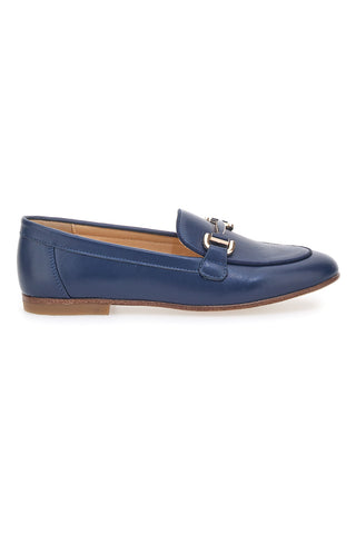 Mocassini Blu con Morsetto Mariella Burani 50450