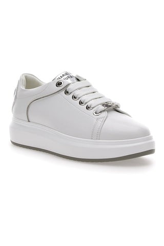 Weiße Sneakers mit Schnürsenkeln Mariella Burani 50280