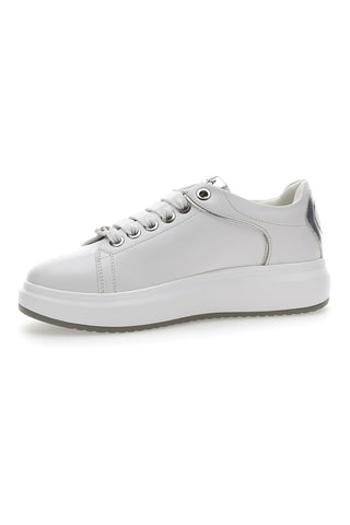 Weiße Sneakers mit Schnürsenkeln Mariella Burani 50280