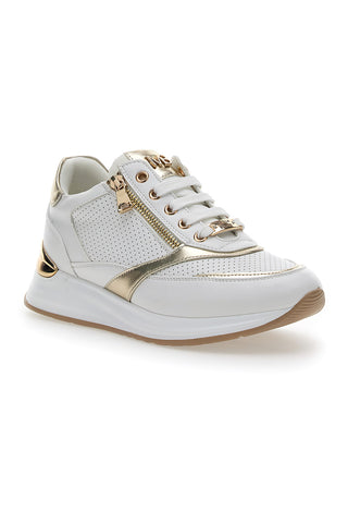 Sneakers Bianche e Oro Mariella Burani 50380