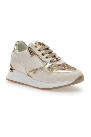 Sneakers mit goldenen Strasssteinen Mariella Burani 50384