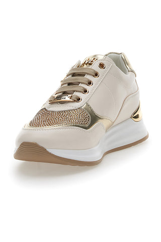 Sneakers mit goldenen Strasssteinen Mariella Burani 50384
