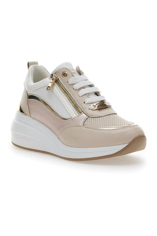Sneakers con Zeppa Beige Mariella Burani 50390