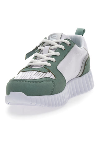 Sneakers Bianche e Verdi con Lacci Bugatti D44ADO12