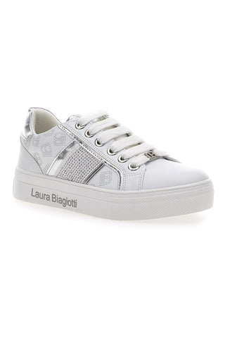 Weiße Turnschuhe Laura Biagiotti 8327