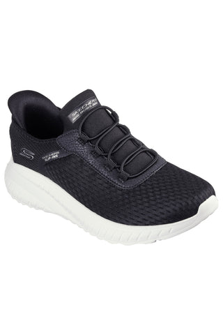 Schwarze Sneakers Skechers Bobs Squad Chaos in Farbe