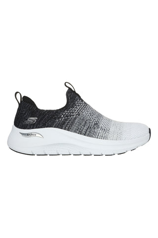 Skechers Arch Fit 2 Turnschuhe in Weiß und Schwarz