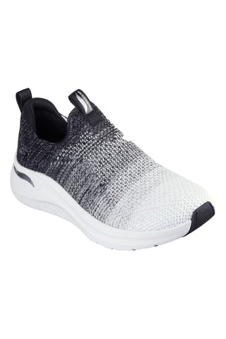 Skechers Arch Fit 2 Turnschuhe in Weiß und Schwarz