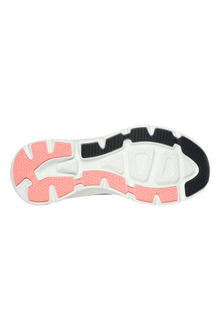 Schwarze und rosafarbene Skechers D'Lux Walker 2 Daisy Doll-Sneaker