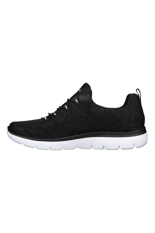 Skechers Summits Good Taste Schwarze Turnschuhe