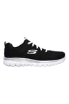 Skechers Graceful Get Connected Damen-Sneaker in Schwarz