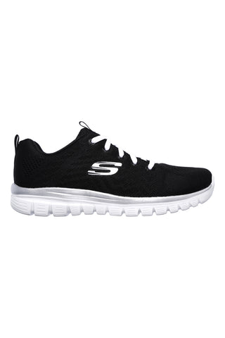 Sneakers Nero da Donna Skechers Graceful Get Connected